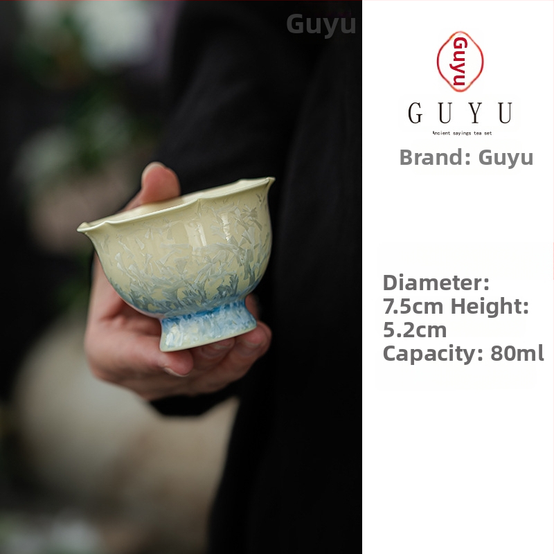 Gongfu porcelánová šálka na čaj, čínske štýl, pôvod Fujian, jednosedová šálka, ideálny obchodný dar