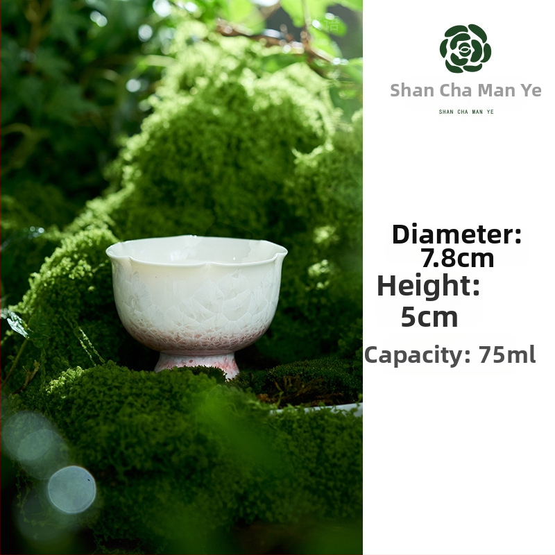 Gongfu porcelánová šálka na čaj, čínske štýl, pôvod Fujian, jednosedová šálka, ideálny obchodný dar