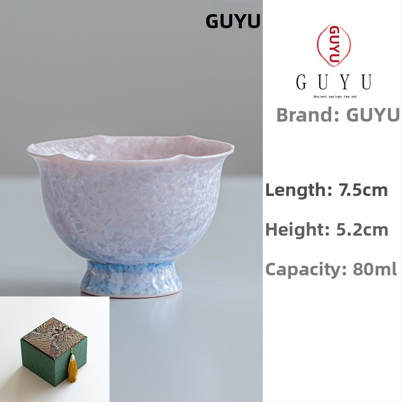 Gongfu porcelánová šálka na čaj, čínske štýl, pôvod Fujian, jednosedová šálka, ideálny obchodný dar