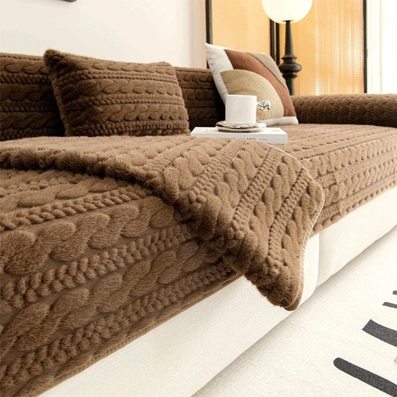 Millet Mink plišani jastuk za kauč – debeli, topli, moderni minimalistički stil