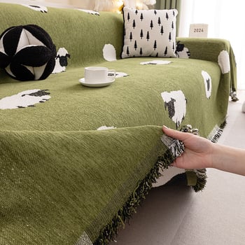 Camia Navlaka za kauč za sve sezone, vzor ovce, za modularni kauč – set zaštitne navlake, Materijal: Other