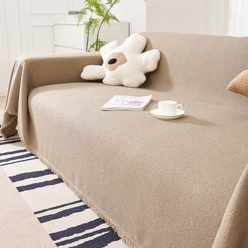 Chenille navlaka za sofu – minimalistički stil – pogodna za kutnu sofu – zaštitna navlaka protiv prašine