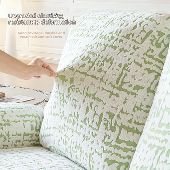 Elastična jacquard baršun navlaka za kauč, najnoviji model, potpuno pokriće za električni ležeći kauč, pogodno za sve sezone