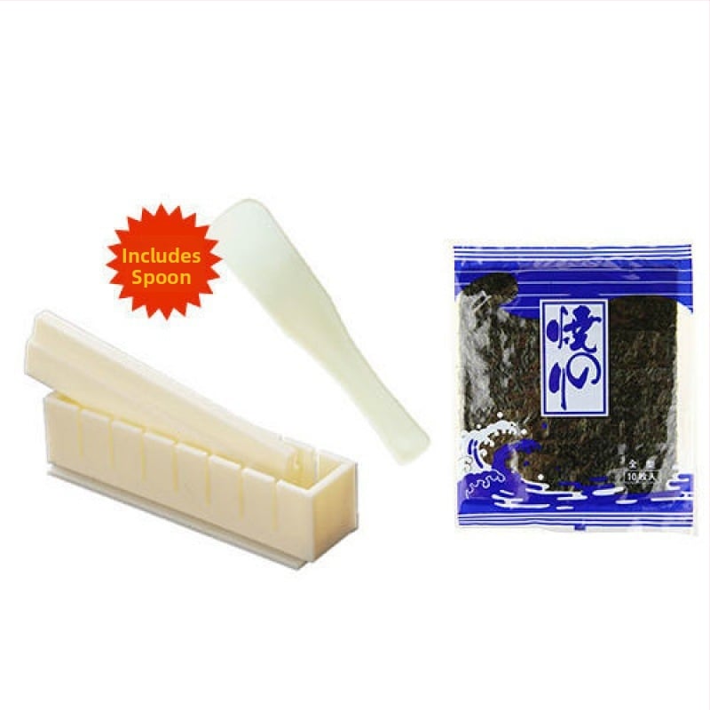 Σετ καλουπιών για σούσι για οικιακή χρήση, 10 τεμάχια, πλήρες κιτ εργαλείων κοπής σούσι