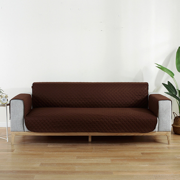 Husa de canapea February Wind — Stil modern, model solid, din poliester, pentru canapele modulare, 100% poliester, personalizabil, anti-alunecare, impermeabil