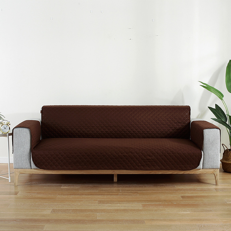 Husa de canapea February Wind — Stil modern, model solid, din poliester, pentru canapele modulare, 100% poliester, personalizabil, anti-alunecare, impermeabil