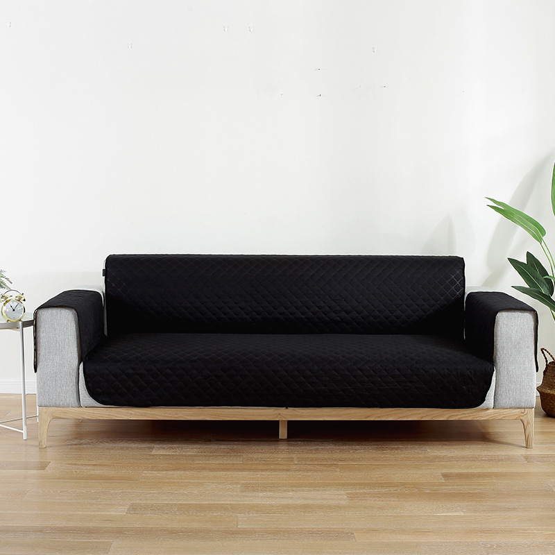 Husa de canapea February Wind — Stil modern, model solid, din poliester, pentru canapele modulare, 100% poliester, personalizabil, anti-alunecare, impermeabil