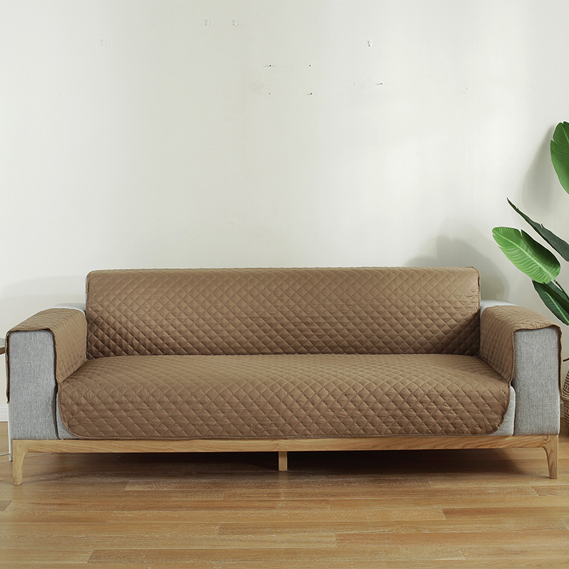 Husa de canapea February Wind — Stil modern, model solid, din poliester, pentru canapele modulare, 100% poliester, personalizabil, anti-alunecare, impermeabil