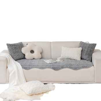 Husă pentru pernă de canapea — Flanel, pentru canapea cu trei locuri, stil modern minimalist, model: solid sau Houndstooth