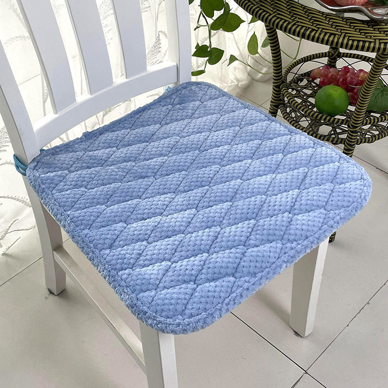 Perne de șezut pentru birou din lână — pentru toate sezoanele, model digital, stil minimalist, tip țesătură pentru pernă