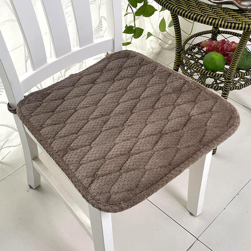 Perne de șezut pentru birou din lână — pentru toate sezoanele, model digital, stil minimalist, tip țesătură pentru pernă