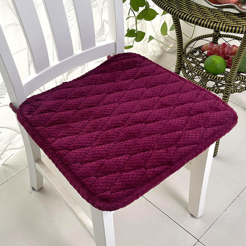 Perne de șezut pentru birou din lână — pentru toate sezoanele, model digital, stil minimalist, tip țesătură pentru pernă