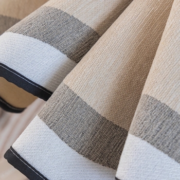 Acoperire pentru pernă canapea pentru canapea de trei locuri, chenille, anti-zgâriere de pisici, antiderapant, stil simplu