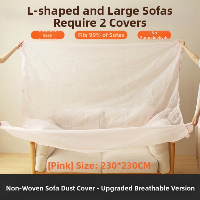 Práškový obal na nábytok a posteľ – priedušný netkaný materiál, plné krytie, jednorazový ochranný film, vlastné spracovanie, japonský štýl