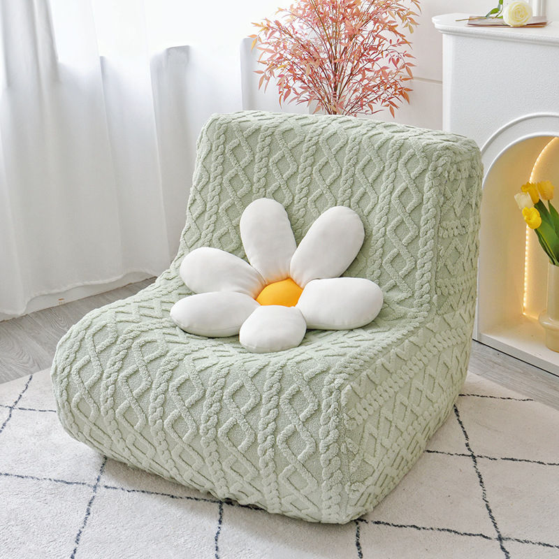 Husă pentru canapea de o singură persoană din flanelă, protecție împotriva prafului, rezistentă la uzură, pentru toate anotimpurile, multifuncțională