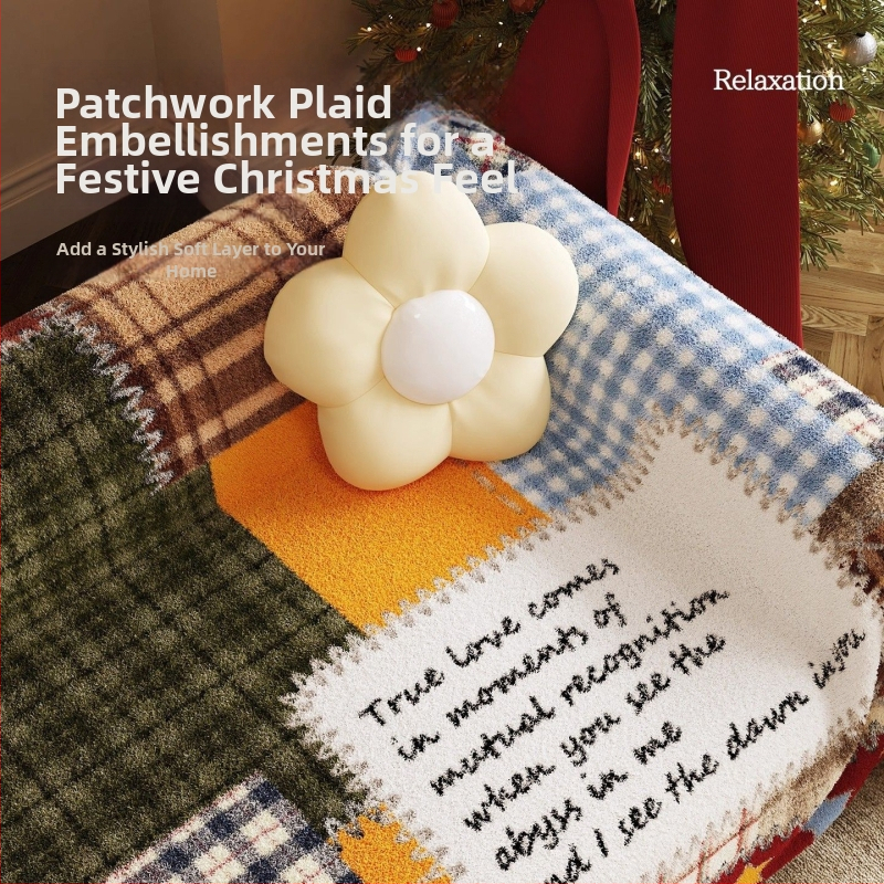 Milk Velvet kanapévédő, univerzális illeszkedés, nyomtatott minta, aranyos rajzfilm-stílus