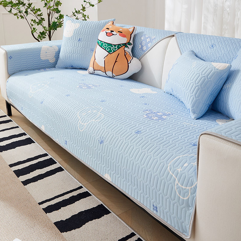 Párnahuzat kanapéhoz viszkóz rostból, testreszabható, virágos mintával, alkalmas kombinált kanapékhoz, friss minimalista stílus és csipke stílus