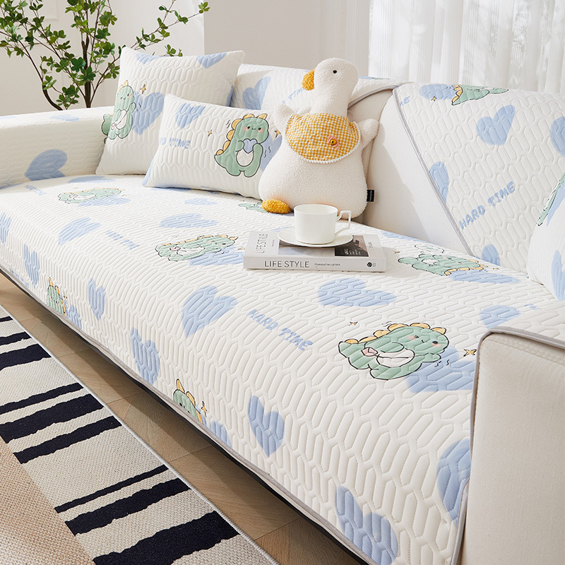 Párnahuzat kanapéhoz viszkóz rostból, testreszabható, virágos mintával, alkalmas kombinált kanapékhoz, friss minimalista stílus és csipke stílus