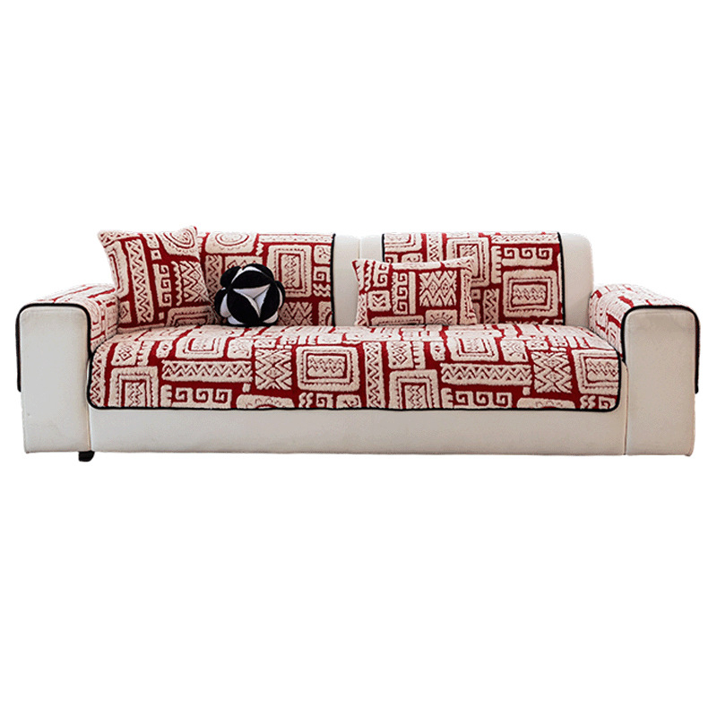 Jastučnica za kauč – baršun, geometrijski uzorak, univerzalni stil, svečani stil, model: Cushion Cloth Style, Dream Cushion