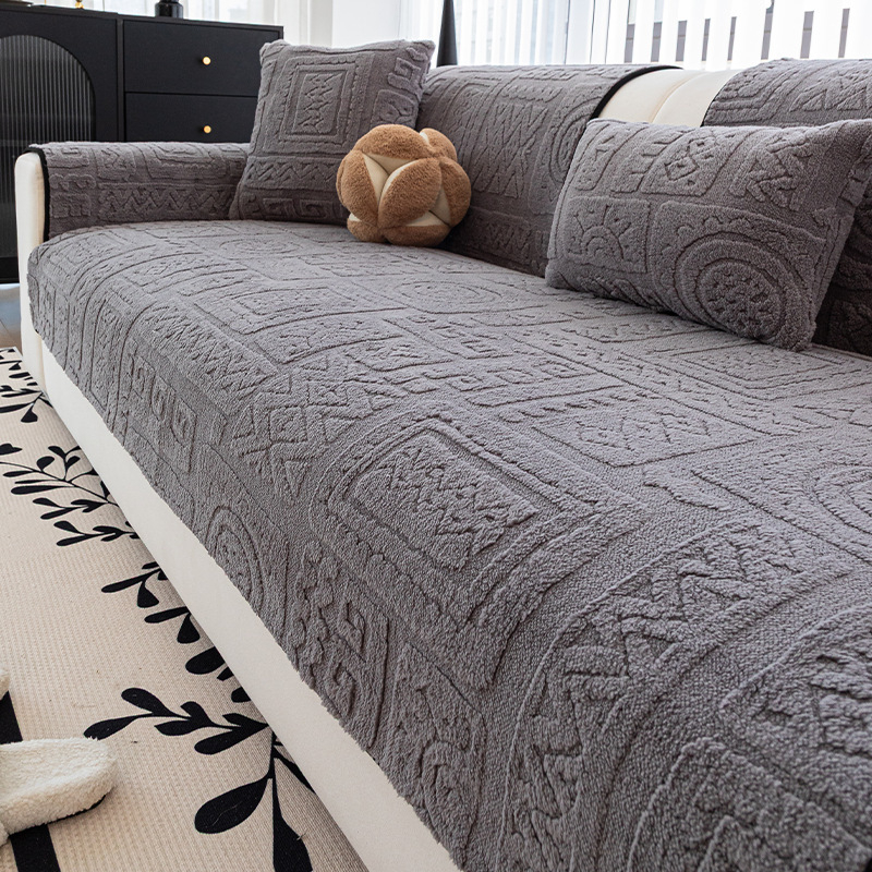 Jastučnica za kauč – baršun, geometrijski uzorak, univerzalni stil, svečani stil, model: Cushion Cloth Style, Dream Cushion