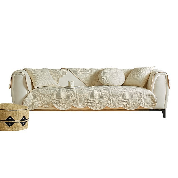 Калъф за възглавница за диван, 100% памук, стил дантела, винтидж изглед, универсална употреба