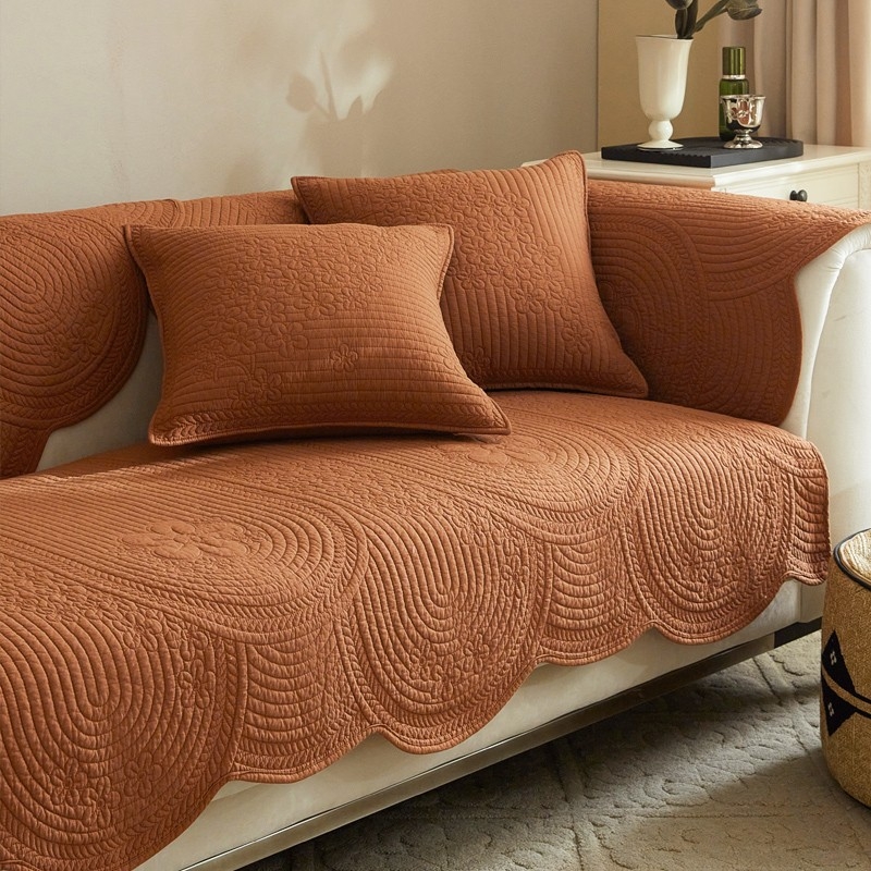 Калъф за възглавница за диван, 100% памук, стил дантела, винтидж изглед, универсална употреба