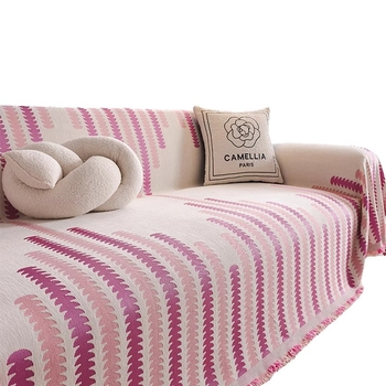 Navlaka za kauč Chenille s geometrijskim uzorkom, univerzalna prilagodba, industrijski stil