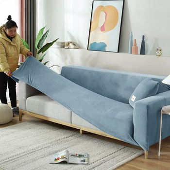 Κάλυμμα καναπέ από πολυεστέρα, καθολική εφαρμογή σε συνδυασμένους καναπέδες, μοντέρνος σχεδιασμός, ενιαίος μοτίβος, περιεκτικότητα υφάσματος 96% πολυεστέρα.