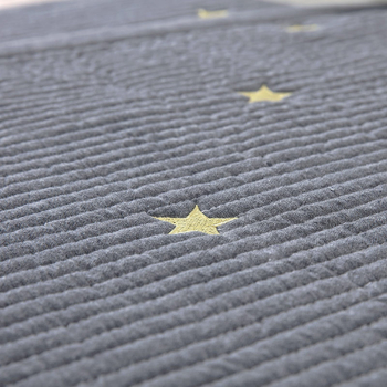 Μαξιλάρι καναπέ με αντιολισθητικό ύφασμα από 100% βαμβάκι, κέντημα με αστέρι πέντε ακτών, νορδικού στυλ, μοντέρνο μινιμαλιστικό σχέδιο