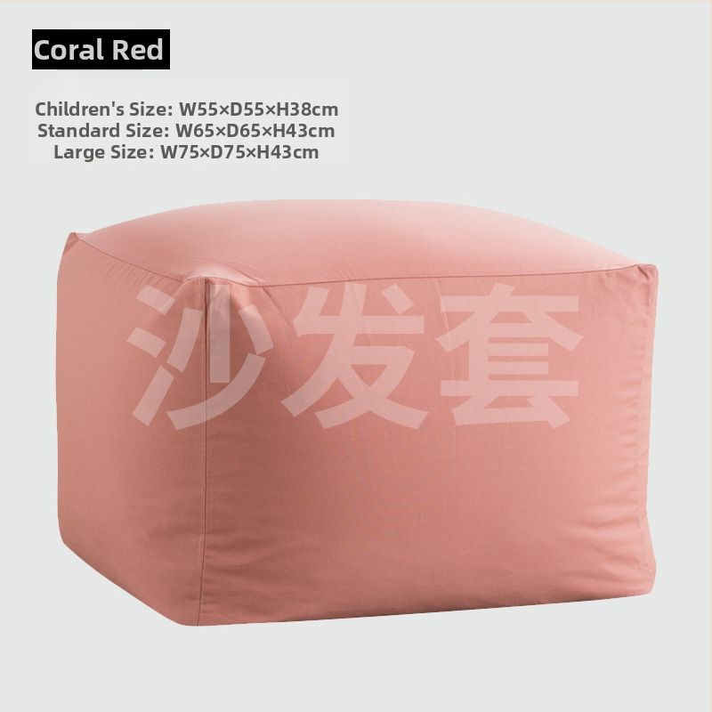 Poťah na sedačku Muji v japonskom štýle, 100% polyesterová tkanina, odnímateľný a prateľný, pre kombinované sedačky, vzor 38545425181