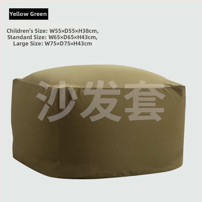 Poťah na sedačku Muji v japonskom štýle, 100% polyesterová tkanina, odnímateľný a prateľný, pre kombinované sedačky, vzor 38545425181