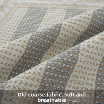 Bavlnený vankúš na sedačku, do tvaru servítky, pre jednosedové sedačky, štýl osobný trend