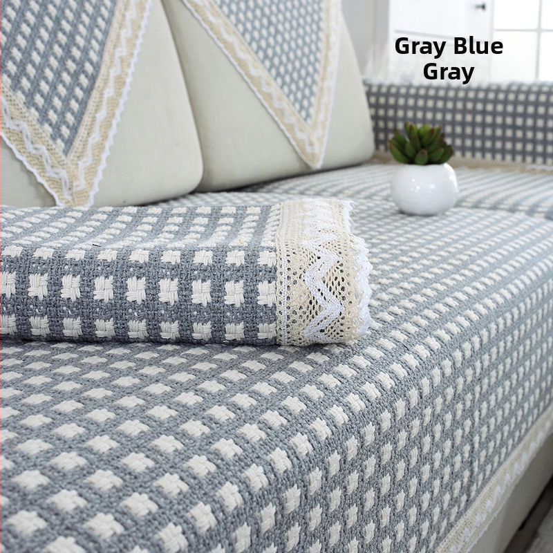 Bavlnený vankúš na sedačku, do tvaru servítky, pre jednosedové sedačky, štýl osobný trend