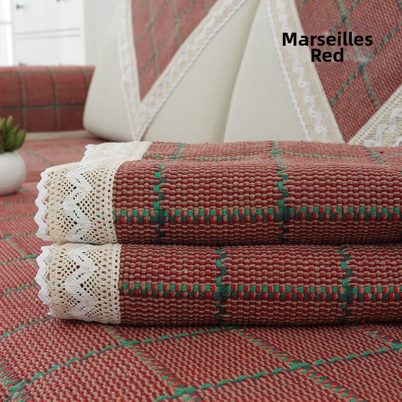 Bavlnený vankúš na sedačku, do tvaru servítky, pre jednosedové sedačky, štýl osobný trend