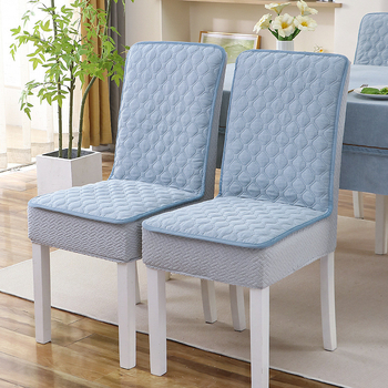 Καλύμματα καρεκλών τραπεζαρίας – Αντιολισθητικά, ορθογώνιο σχήμα, Απλό στυλ, Ύφασμα