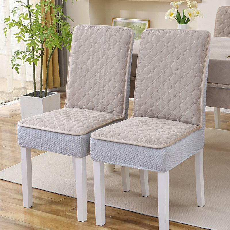 Καλύμματα καρεκλών τραπεζαρίας – Αντιολισθητικά, ορθογώνιο σχήμα, Απλό στυλ, Ύφασμα