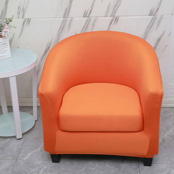 Κάλυμμα καναπέ μονής θέσης — πολυεστέρας, μινιμαλιστικό στυλ, μονόχρωμο σχέδιο, 92% περιεκτικότητα σε ύφασμα