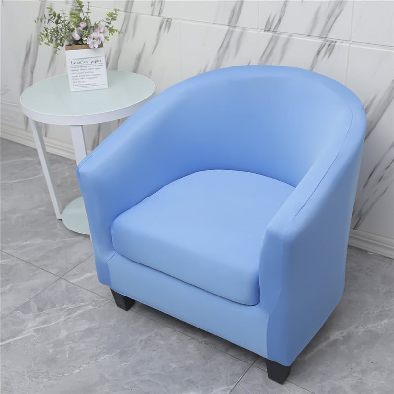 Κάλυμμα καναπέ μονής θέσης — πολυεστέρας, μινιμαλιστικό στυλ, μονόχρωμο σχέδιο, 92% περιεκτικότητα σε ύφασμα