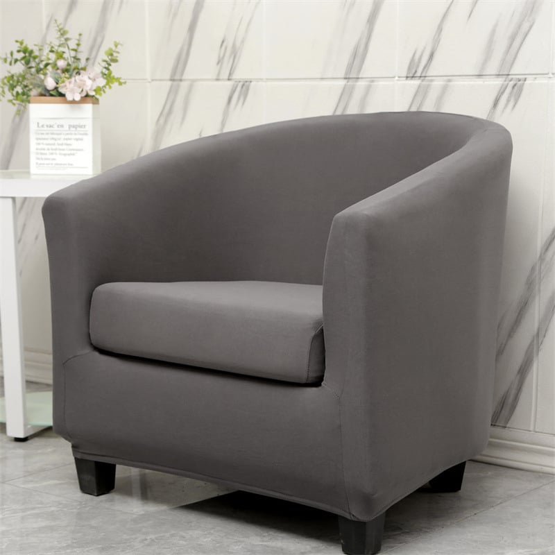 Κάλυμμα καναπέ μονής θέσης — πολυεστέρας, μινιμαλιστικό στυλ, μονόχρωμο σχέδιο, 92% περιεκτικότητα σε ύφασμα