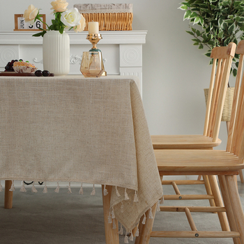 Τραπεζομάντηλο πολυεστέρα, ορθογώνιο, ανθεκτικό σε λίπη, αντι-καύσεις και θερμική μόνωση, διακοσμητικό με γεωμετρικό μοτίβο και χαριτωμένα ζώα, μοντέρνο μινιμαλιστικό στυλ