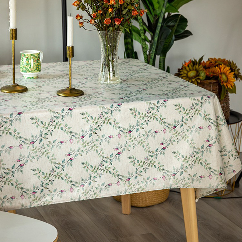 Τραπεζομάντηλο, ορθογώνιο, βορειοευρωπαϊκό ύφος, γεωμετρικό μοτίβο, πολυεστέρας