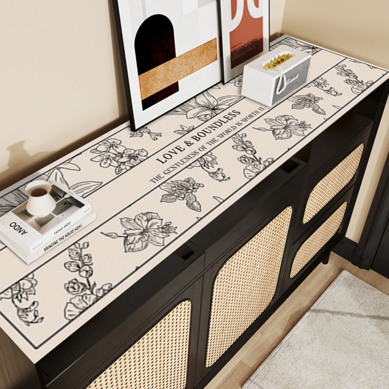 PVC zaštitna podloga za stol – pravokutna, višestruka upotreba, upija vodu, otporna na mrlje, moderni minimalistički stil