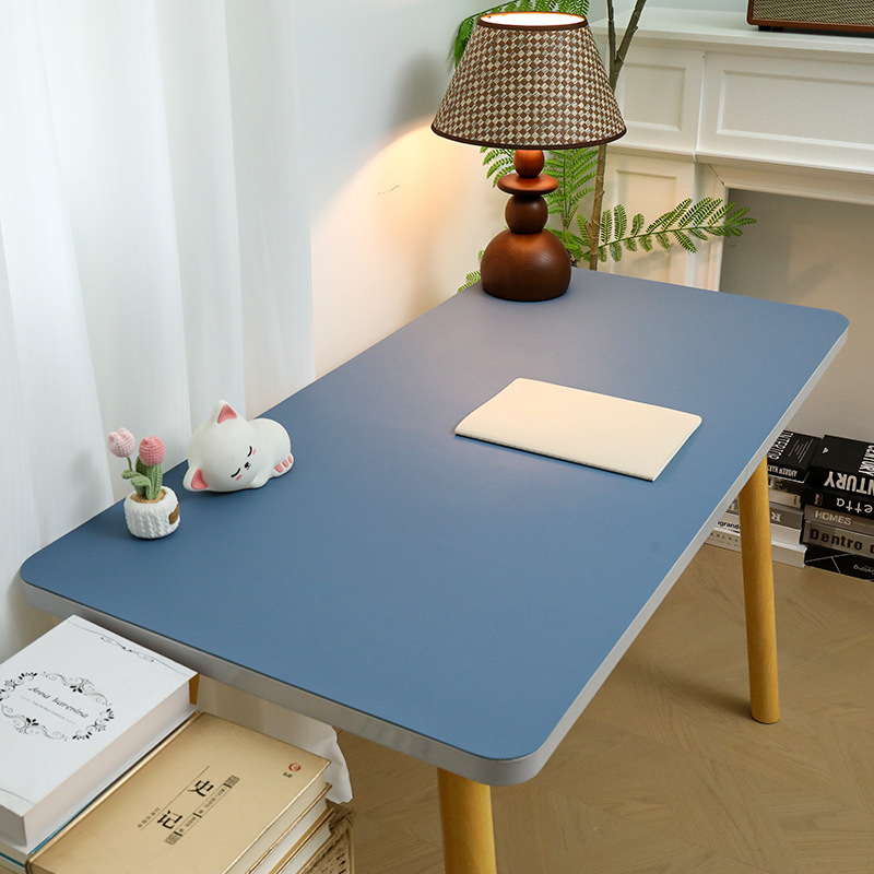 Covoraș de masă din piele, dreptunghiular, impermeabil, rezistent la ulei, anti-alunecare, durabil, pentru învățare și calculator la copii