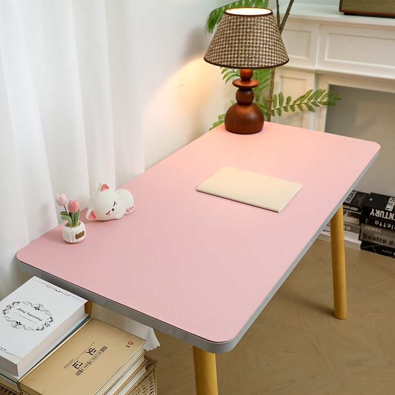 Covoraș de masă din piele, dreptunghiular, impermeabil, rezistent la ulei, anti-alunecare, durabil, pentru învățare și calculator la copii