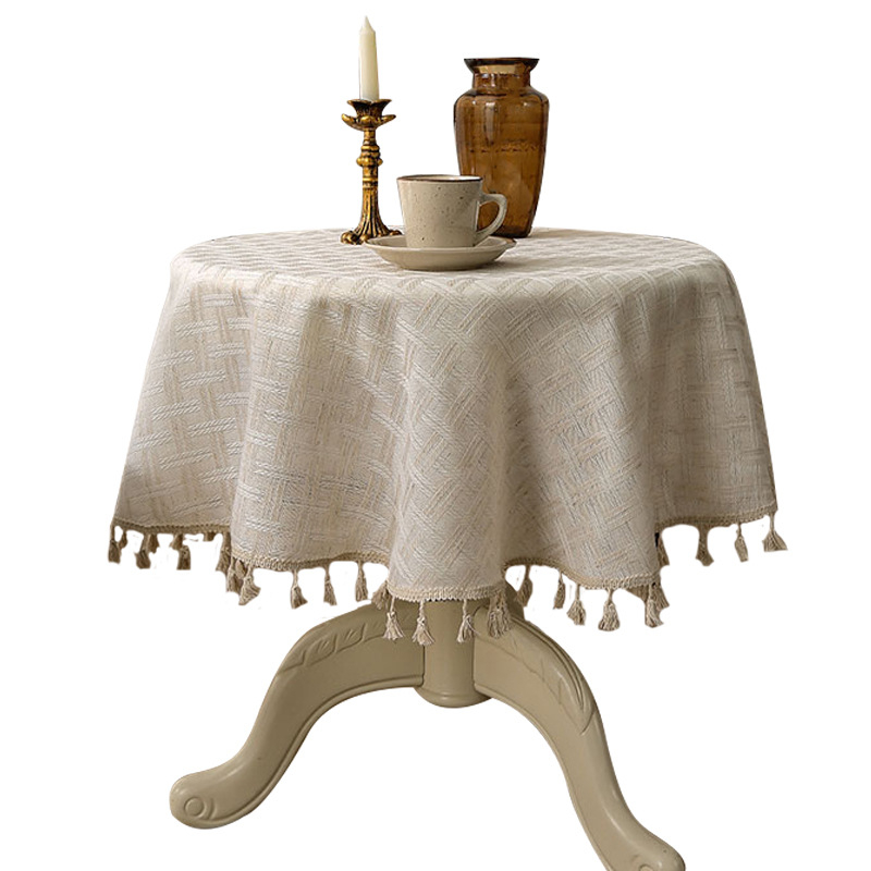 Stolnjak japanskog stila s geometrijskim uzorkom, Poliester, Pravokutni oblik, Protuklizni, Otporan na habanje