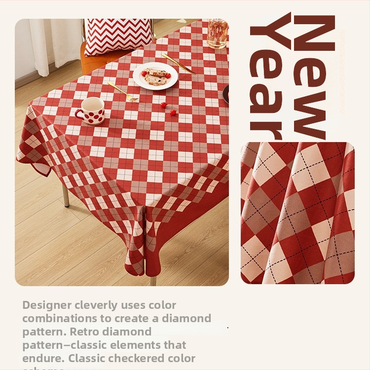 Stolnjak s geometrijskim vzorkom | Materijal: Drugi | Kategorija: Stolnjak