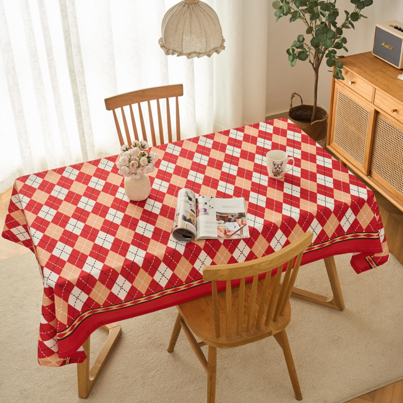 Stolnjak s geometrijskim vzorkom | Materijal: Drugi | Kategorija: Stolnjak