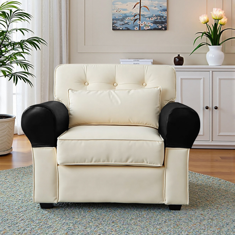 Κάλυμμα βραχίονα καναπέ – πολυεστέρα/ελαστάν (92% πολυεστέρας, 8% ελαστάν), κατάλληλο για γενική χρήση σε καναπέ, απλό στυλ κάλυψης