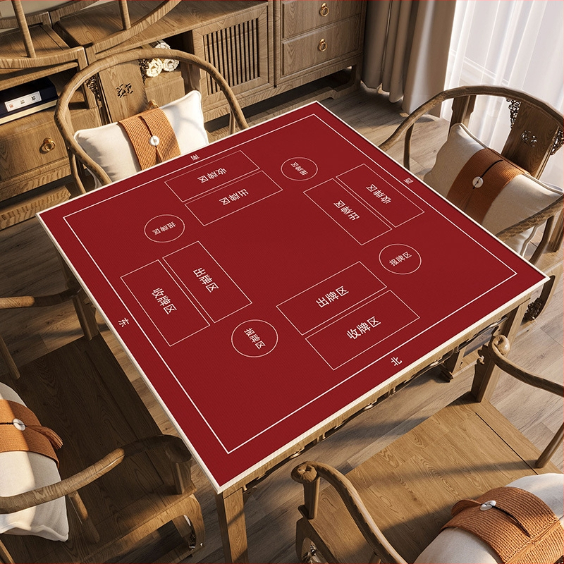 Stolnjak od kristalnog velura za Guandan i Mahjong