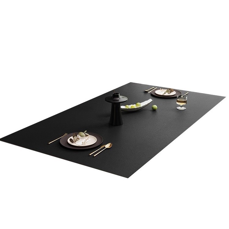 Kožna podloga za stol - pravokutna, vodootporna, otporna na ulje, protuklizna